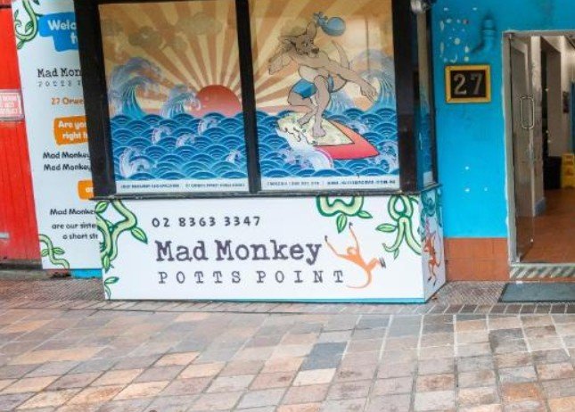 Mad Monkey East Side Sydney
